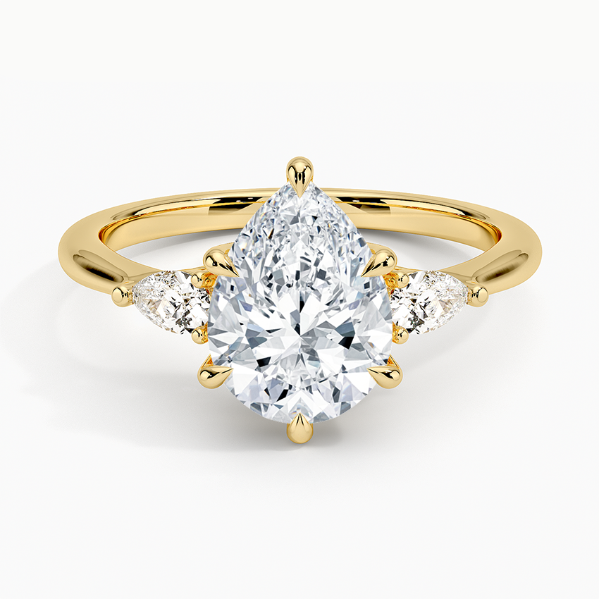 Pear | Yellow Gold