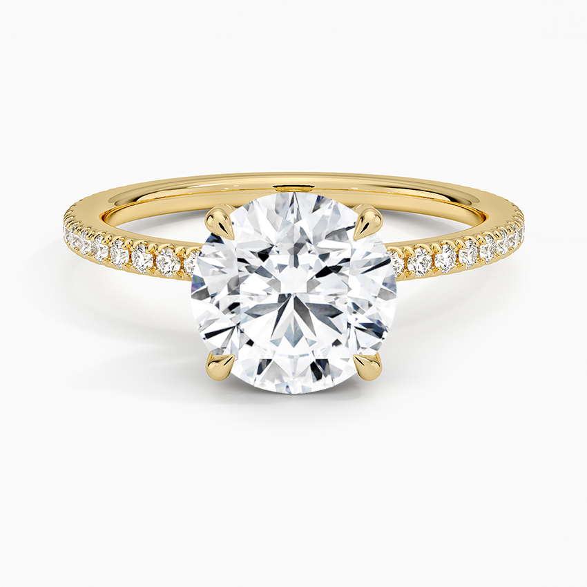 Round | Yellow Gold