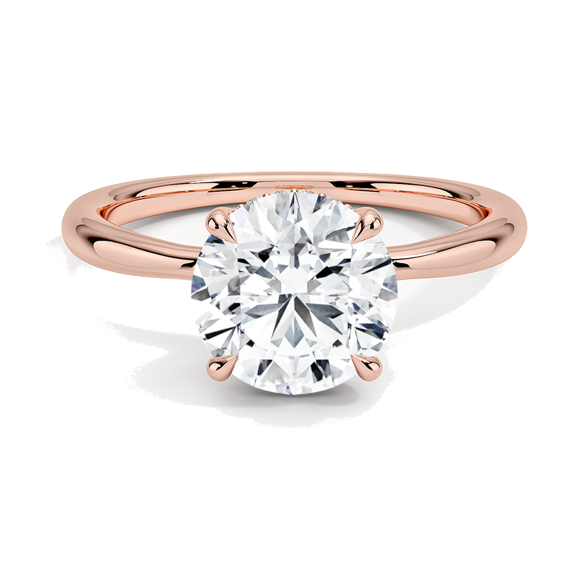 Round | Rose Gold