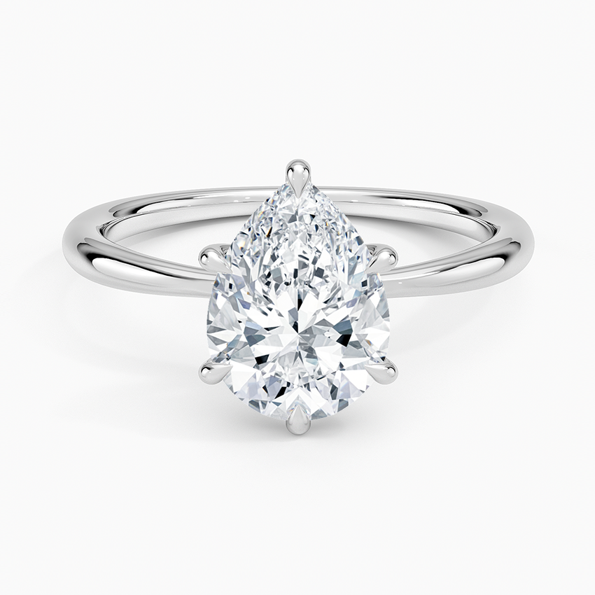Pear | White Gold