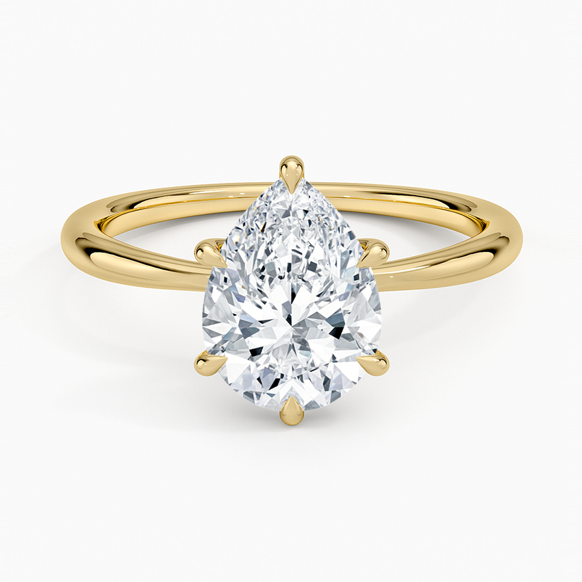 Pear | Yellow Gold
